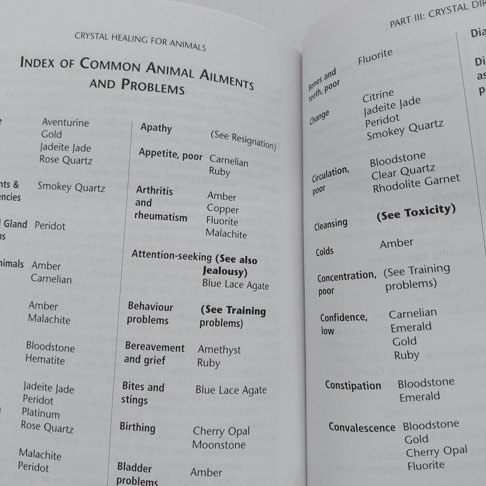 2002 Book Crystal Healing For Animals by Martin J. Scott & Gael Mariani - Picture 9 of 13